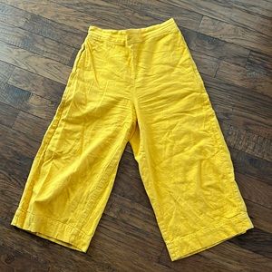 Madewell wide leg linen pull on pants